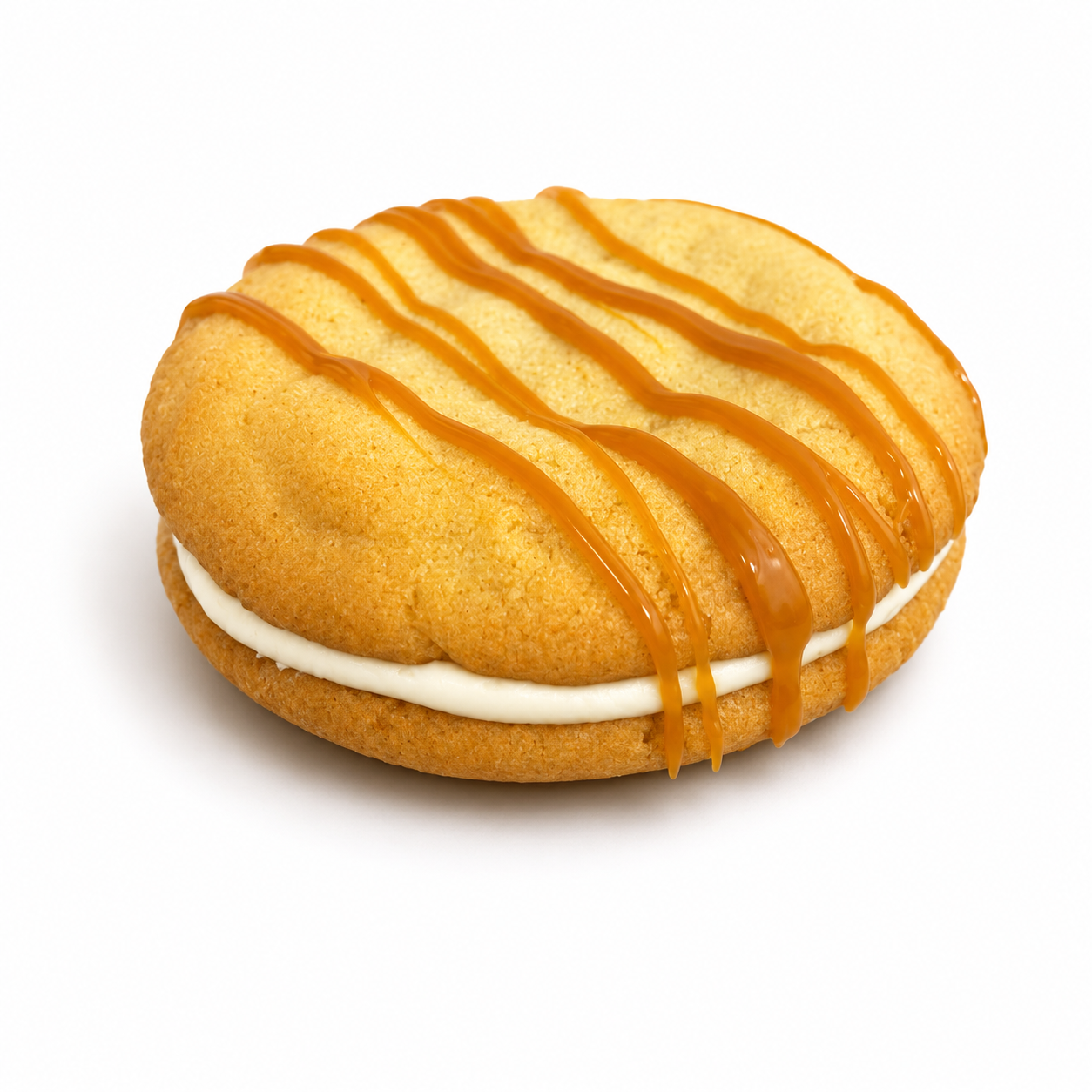 Cookie Sandwhich: Salted Caramel In Store Menu