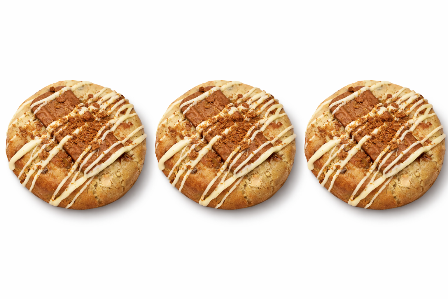 The Speculoos Triple Bonanza (3 Large Cookies)