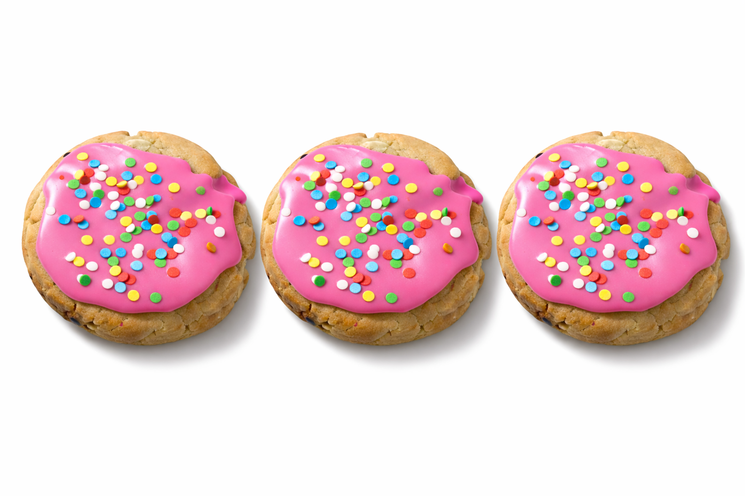 The Birthday Cake Triple Bonanza (3 Large Cookies)