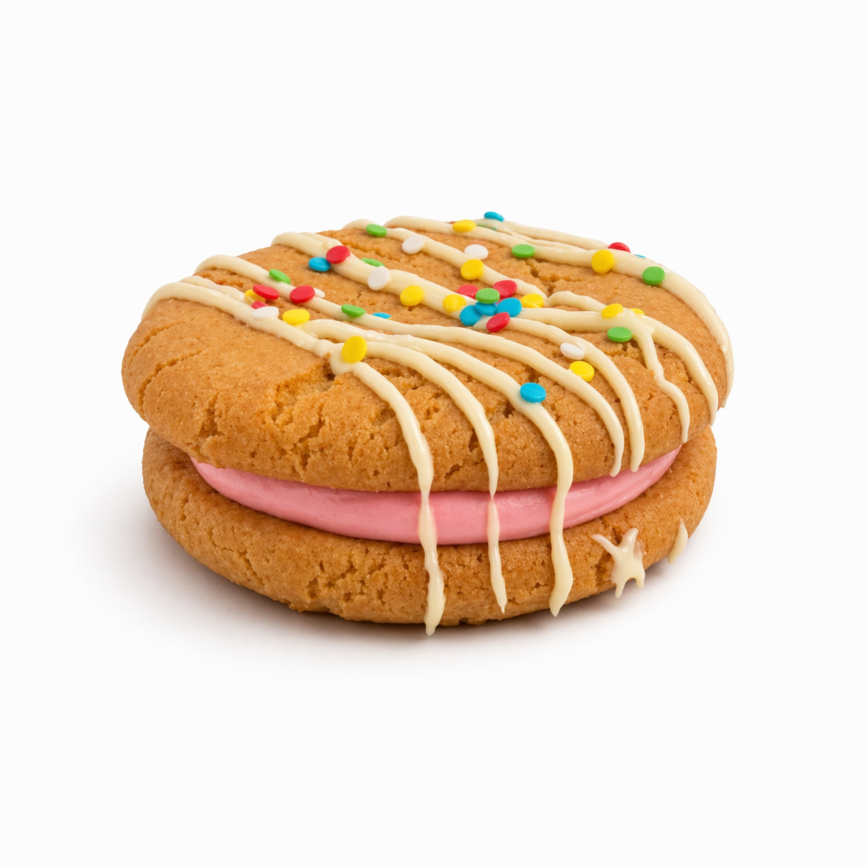 Cookie Sandwich: Birthday Cake In Store Menu