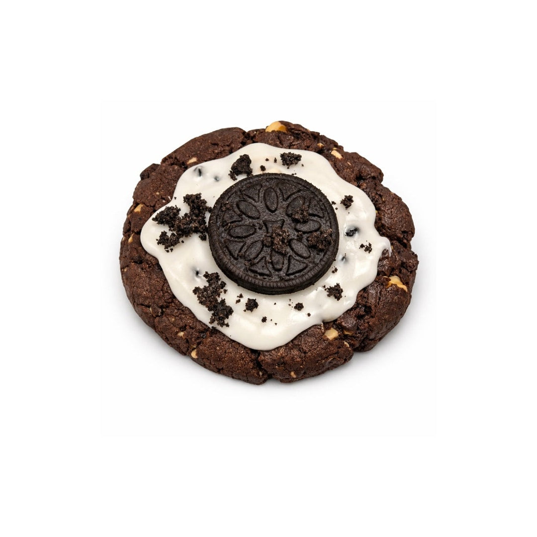 Thick Cookie: Cookies and Cream In Store Menu