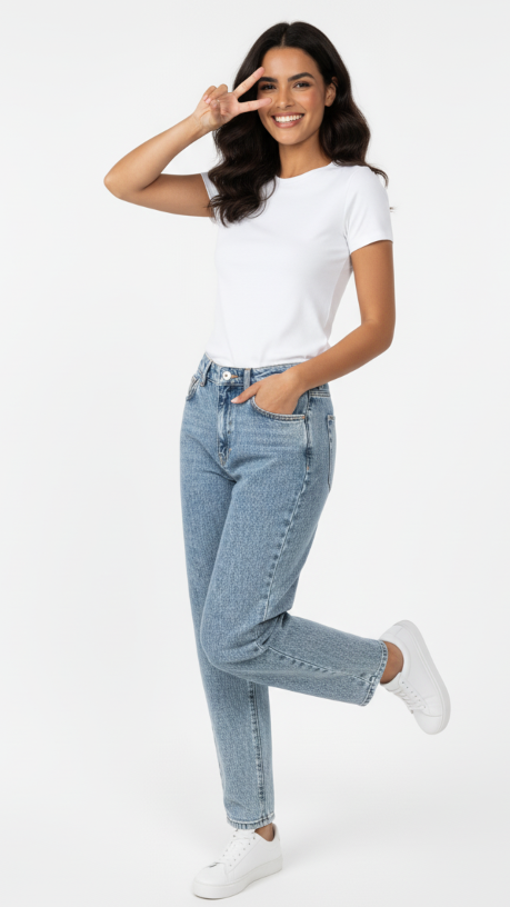 Classic Loose-Fit Denim