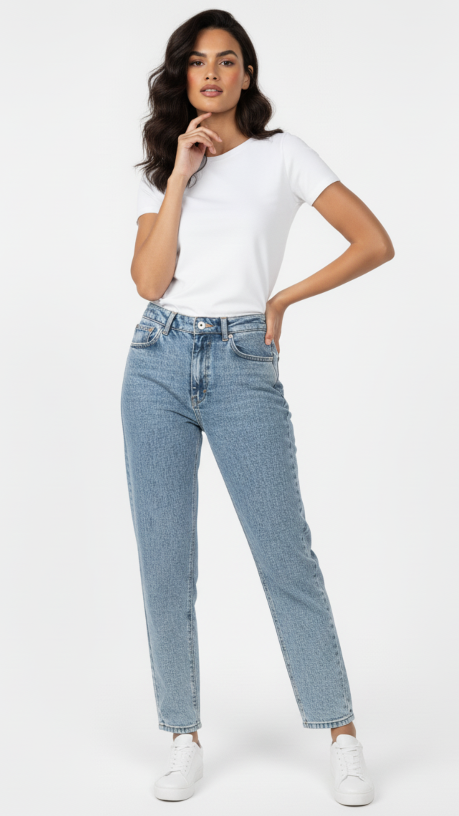 Classic Loose-Fit Denim
